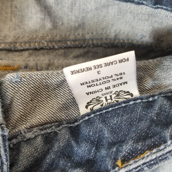 🦋Hint Jeans Mini Skirt Size 3 - Picture 4 of 7